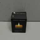 Flickering Flameless Candles with 3D Moving Flame, Last 1000+ Hours Battery Operated Candles with Timer, Ivory Real Wax Pillar Electric LED Candle for Wedding Christmas Party/3" x 5"