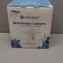 birdsnap TUC Bird Feeder with Camera 2K HD, Solar Panel 32GB Card 4-in-1 Perch, 160View Auto Detect & Notify AI Identify Video Bird Camera Wireless Outdoors Ideal Gift for Birds Lover (Light Blue)