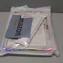 BATYUE Case for iPad Air 11-inch M4 (2026)/ M3 (2025)/ M2 (2024), iPad Air 5th/4th 10.9 inch(2022/2020), iPad Pro 11" 4th/3rd/2nd/1st Kids Cover with 360 Rotating Stand, Pencil Holder, Strap, Pink (01-Colorful Pink)