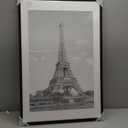 upsimples 24x36 Poster Frame, Display Pictures 20x30 with Mat or 24 x 36 Without, Wall Hanging Picture Frames, Black, 1 Pack