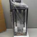 18" Double Cage Outdoor Wall Light, 2Pack Exterior Lantern Sconce