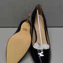 Elisabet Tang Women's High Heels Pumps Closed Pointed Toe Stiletto 4inch Heels Classic Office Special Dressy Wedding Pump Shoes (10, Black)