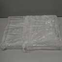 1 Pcs Acrylic Serving Tray with Magnetic Mat customizable for Photos Artworks Clear Tray for Gifting and Serving Spill Proof Countertop Organizer for Bathroom Home Office (11" X 16.5")