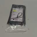 200 Pack Bulk KOOWIN Small 6 inch Nylon Plastic Cable Zip Ties Wire Wraps White