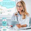 2 x JoycuFF Mini Nurse Bunny Positive Crochet Gift Graduation Nurses Appreciation Gift Thank You Nurse Week Gifts Nurses Day Handmade Animal Emotional Support Gifts