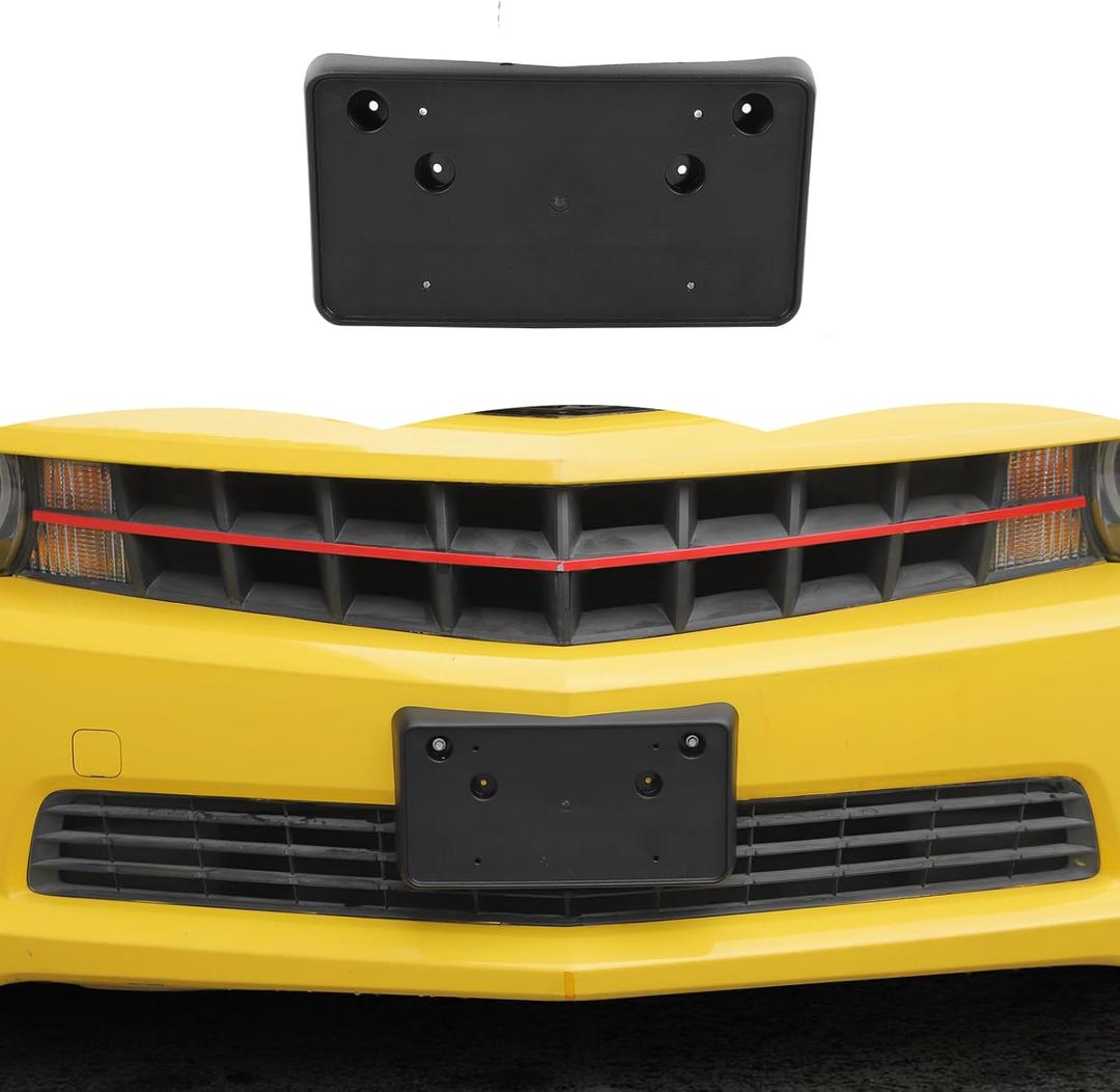 RT-TCZ License Plate Holder Front License Plate Frame Mount Bracket Accessories for Chevy Camaro 2010-2015