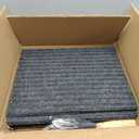 4-Pack Wooden Dog Ramp for Stairs, Anti-Slip Pet Steps for Small Dogs with Carpet Surface, Low-Angled Pet Ramps for Staircase, Steps and Stairs Assist for Injured & Aged Pets, Stairs Ramp for Dogs 50+