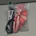 Senston Basketball Balls Size 3/ 5/ 6/ 7 Basketballs Indoor Outdoor 27.5/ 29.5 inch Basketball (Pink, 25.5''/ Size 3)