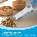 BLACK+DECKER dustbuster AdvancedClean Handheld Vacuum Cordless, Compact Home and Car Vacuum with Crevice Tool ,Rotating Nozzle and Charging Station, Large Dust Bowl (CHV1410L)