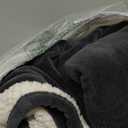 Electric Heated Blanket 72"x84" Full Size - Dual-Sided with Microplush & Sherpa Fabric, 4 Heat Settings & 10 Hours Auto Off, Machine Washable - Iron Gray