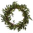 Nearly Natural 17in. Artificial Olive Wreath