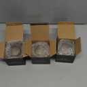 Whiskey Glasses -6 oz Old Fashioned Set of 3, Small Cocktail Bourbon Alcohol, Whiskey Glasses (Crystal Lattice)