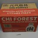 CHI FOREST Sparkling Water, Lychee Fizzy Flavored Bubbly Sparling Water in Bottle, 0 Sugar and 0 Calories Carbonated Water, 16.2 Fl oz(480ml), Pack of 15 (BBD 06/05/2026)