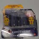 Mattel Disney Pixar Lightyear Hyperspeed Series Zyclops Space Pod Battle Damage & Zyclops Figure, 3.78 Inch Long Vehicle & 1.75 Inch Figure, Toy 4 Years & Up
