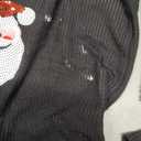 UNIQUEONE Christmas 2 Piece Sequin Outfits Women Merry Sweatshirt and Shorts Set Christmas Pajamas Holiday Set, Size: X-Large