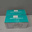 2 x snawowo Ultrasonic Jewelry Cleaner Machine- 28oz/800ml 49KHz Professional Retainer Cleaner |5 Timers LED Display |304 Stainless Steel Tank for Jewelry, Dentures, Retainers, Glasses, Rings, Watch Strap