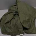 Anluoer Queen Comforter Set - Olive Green Tassel Boho Bed in a Bag 7 Piece with Lightweight Soft Fringe Bedding Sets with 1 Comforter, 2 PillowShams, 2 Pillowcases, 1 Flat Sheet, 1 Fitted Sheet