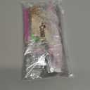 Cunno 18 Pcs Christmas Nutcracker Diamond Art Ornaments 5d DIY Painting Keychains Kits Gifts Full Drill Hanging Pendant Charms with Tool for Adult Holiday Party Decoration(French, Pink White Gold)