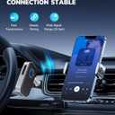 COMSOON Bluetooth Receiver for Car, Noise Cancelling 3.5mm AUX Bluetooth Car Adapter, Wireless Audio Receiver for Home Stereo/Wired Headphones, Hands-Free Call, 16H Battery Life - Black+Silver