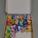 Dinosaur Party Favors for Kids 19 PCS Dinosaur Squishy Toys,Goodie Bag Stuffers, Pinata Stuffers,Birthday Gifts for Boys & Girls,Treasure Chest Prizes,Classroom Prizes for Kids