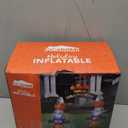 Joiedomi 8 FT Cute Halloween Inflatables Pumpkin Archway Outdoor Decoration, Archway Halloween Blow Up for Yard with Build-in LED Lights, Inflatable Arch Yard Outside Pumpkin Decor for Party, Garden