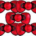 Red Bowtie Mylar Balloon Bow Bowknot Foil balloon Hello Cat Mylar Balloon Kittes Birthday Baby Shower Gender Reveal Party Decoration