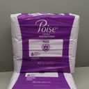 Poise Incontinence & Postpartum Pads for Bladder Leaks, 5 Drop Maximum Absorbency, Long Length, 84 Count