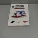 Screen Magnifier for Cell Phone, 12-inch 3D HD Portable Magnifying Screen with Foldable Stand for Movies & Gaming, Upgrade Universal Phone Screen Amplifier Compatible with All Smartphones (Black)