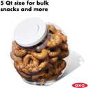 OXO Good Grips 5.0 Qt POP Large Cookie Jar - Airtight Food Storage- for Cookies and More