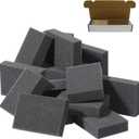 Card Dividers for Storage Boxes Trading Box Dividers Multifunction Card Sponge Shock Absorbing Sponge Suitable for Almost All Boxes to Fill Extra Space Security Black(40 Pcs)