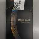 TORRAS Organic Leather for iPhone 17 Pro Case with Stand, Fit for Magsafe, 360 Spin Kickstand with Camera Control, Premium Leather Durable Stylish Q3 VegSkin for iPhone 17 Pro Phone Case, Deep Blue