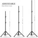 Backdrop Stand 10x7.5ft (WxH), Photo Backdrop Stand for Parties, Heavy Duty Background Stand Kit with 6 Clamps and 2 Sandbags