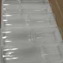 Yungyan 36 Pcs Clear Glass Cylinder Vase Floating Candles Set for Centerpieces Decorative Floating Candle Holder Tall Clear Flowers Vase for Table Party Event Wedding Home Decor (4/6/8 Inch Tall)