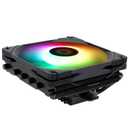 Thermalright AXP-120-X67 Black ARGB Low Profile CPU Air Cooler with Quite 120mm TL-C12015B-S Low Profile PWM Fan, 6 Heat Pipes, 67mm Height, for AMD AM4/Intel LGA 1700/1150/1151/1851/1200/2011/2066