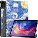 Smart Case for Xiaomi Redmi Pad 2 11 Inch 2025 Case, Ratesell Lightweight Trifold Stand Smart Case Cover with Auto Wake/Sleep for Xiaomi Redmi Pad 2 11 Inch Star Night