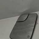 Heated Mirror Glass Right Passenger Side Compatible with Dodge Ram 1500 2500 3500 2005 2006 2007 2008 2009 Replace# 5161010AA With spotter mirror