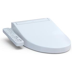 TOTO® WASHLET® C2 Electronic Bidet Toilet Seat with PREMIST and EWATER+ Wand Cleaning, Elongated, Cotton White - SW3074#01