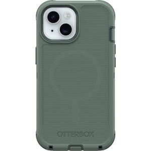 OtterBox Defender MagSafe Case for iPhone 17e, 16e, iPhone 15, iPhone 14, iPhone 13 7X Military-Grade Drop Protection, Rugged Grip Texture, Strap Anchors, Port Covers Non-Retail Packaging Green