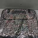 AOPHY Leopard Print Trunk Organizer - 95L Large Capacity, Non-Slip Bottom, Waterproof, Portable Car Storage for SUV, Truck, Sedan