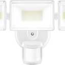 Onforu 75W Motion Sensor Outdoor Lights, 7000lm Motion Lights for Outside, 6500K Daylight Motion Sensor Flood Light Wired, IP65 Waterproof Dusk to Dawn Outdoor Lighting for Yard, Garage