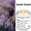 2 x New Dad Gifts First Time, Soon to be Dad Father Christmas Gifts, Lavender Scented Candles Gift