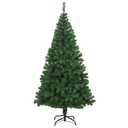 Artificial Christmas Tree with Thick Branches Green 6 ft PVC