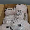 Bedsure ComfyFleece Cute Cat Couch for Pets - As Seen on TV on Good Day New York, Small Medium Dog Bed, Supportive Couch Bed for Small Dogs, 30 Inch, Blush Pink