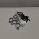 Universal Motorcycle Headlight Bracket 45-49mm Fork Brackets Mount Tube Clamp CNC Black for Harley Indian Victory Honda Yamaha Kawasaki Suzuki Ducati Cafe Racer Chopper Bobber