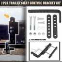 Trailer Sway Control Bracket Kit for Equalizer Hitch-Weight Distribution-6000 lbs to 14000 lbs for Trailer Frame 4" 5" 95-01-5600 1PCS