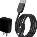 2 x Tonton 5W Charger Replacement Compatible with DINJOO TC-03 Dog Bark Collar and TC03Pro Shock Collar, Fast Charger Power Adapter with USB Magnetic Charging Cable for DINJOO TC03 Dog Training Collar