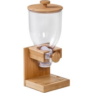 Honey-Can-Do Bamboo Cereal Dispenser, Food Storage Container for Pantry, Kitchen Counter, Organization and Storage KCH-09867 Natural