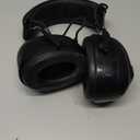 Bluetooth 6.0 Hearing Protection with 120H Working Time, 30dB Safety Earmuffs, Rechargeable Ear Protection Headphones with Mic for Mowing, Workshops, Construction, Snowblowing, Black