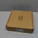 U-nitt 12" Spill Bowl Downspout Catch Basin for Rain Chain Anchoring & Stake | Rainwater Collection for Roof |Gutter Catch Basin | Good for Water Fountain & Birdbath | Black | Handles Heavy Rain