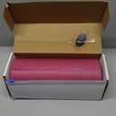 54IN X 320FT Plastic Table Cover Roll with Cutter Box, Cut to Size Plastic Table Cloths for Parties, Birthday, Disposable Tablecloth Roll for All Shape Tables (Burgundy, 54 Inch X 320 Feet)